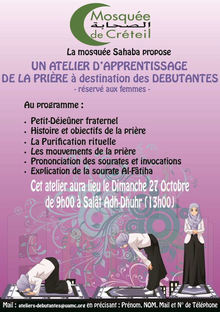 Atelier Prière Femmes - Octobre 2019